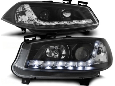 Фонари renault megane 2 2 02-05r daylight led blk фото №1