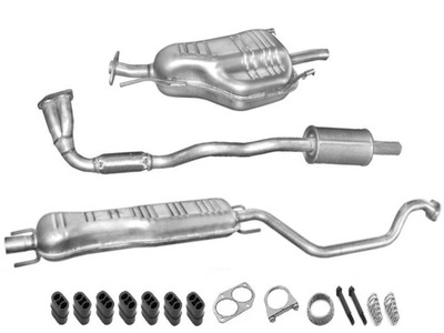 OPEL ZAFIRA A - 1.6 - 1.8 - POTS D'ÉCHAPPEMENT + MAX COMPLET - milautoparts-fr.ukrlive.com