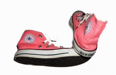 CONVERSE all star RÓZOWE neonowe za koste BDB 33