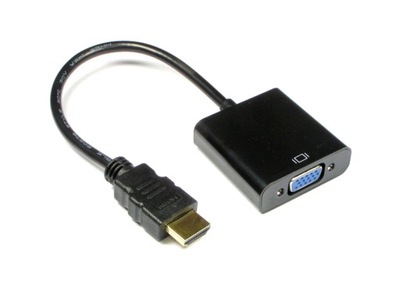 Adapter wtyk HDMI na gniazdo SVGA HDB15