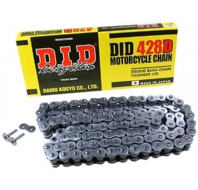 CHAIN DID 428D 130 OGNIW WITHOUT ORINGOW FOR 20KM - milautoparts.fr