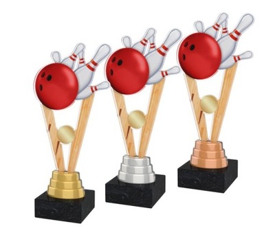 PUCHAR STATUETKA ACUTM06A - KRĘGLE, BOWLING