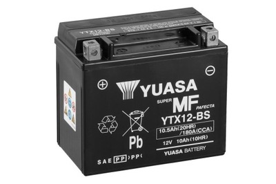 AKUMULATOR YUASA YTX12-BS 12V 10Ah