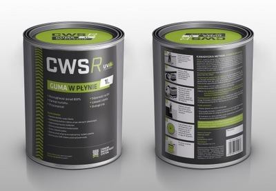 LIQUID RUBBER, CANADA WATERPROOF SYSTEM CWS R , 1L