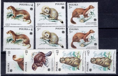 00322 Fi 2798 - 2803 ** parki zwierzęta