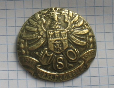 odznaka MSO 1918 Zasłużonemu 1919