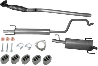 TUBE SILENCERS CENTRAL END OPEL MERIVA 1.4 1.6 - milautoparts-fr.ukrlive.com