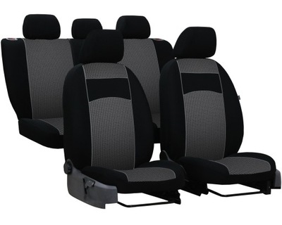 POKROWCE MIAROWE VIP NA FOTELE SIEDZENIA FIAT 126P