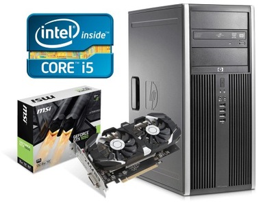 Komputer PC gier HP i5 16GB 1TB SSD GeForce 1050