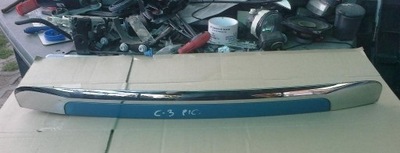 Накладка молдинг крышки задняя citroen c3 picasso хром фото №1