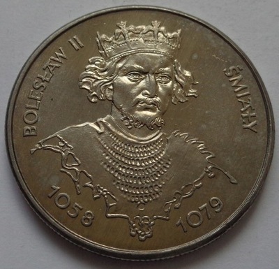 POLSKA -PRL- 50 ZŁOTYCH -1981- BOLESŁAW II ŚMIAŁY- KRÓL POLSKI