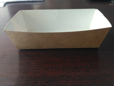 Pudełko kartonik papier eko 90szt frytki małe