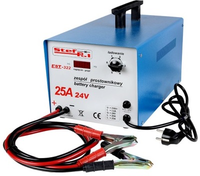 RECTIFIER CHARGER FOR BATTERY 24V/25A EST322  