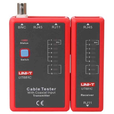 Tester kabli sieciowych RJ45 RJ11 BNC UNI-T UT681C