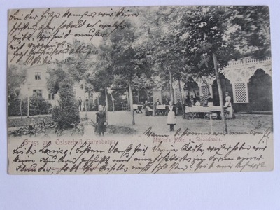 Sarbinowo Sorenbohm Koszalin hala plażowa 1900