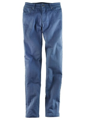 Spodnie damskie 34 jeansy niebieskie bonprix