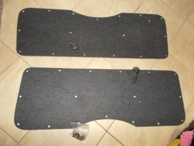 Защита обивка крышки задняя fabia ii oryg фото №1