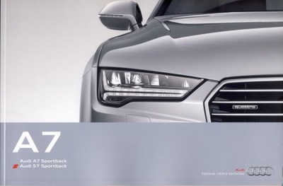 Audi A7 prospekt 2014 Słowacja 