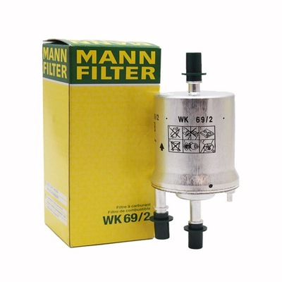 MANN FILTRO COMBUSTIBLES WK69/2 SUBSTITUTO PP836/4 KL156/3  