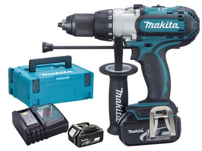 MAKITA DHP451RTJ wkrętarka udarowa 80Nm 18V 3biegi