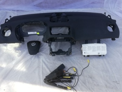 OPEL MERIVA B DESKA KONSOLA NAPINACZE KOMPLET