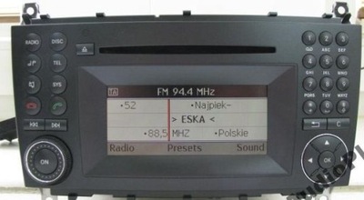 RADIO CD MP3 MERCEDES W203 LIFT MF2860 BLUETOOTH