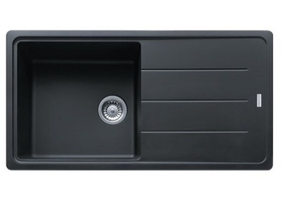 Zlewozmywak prostokątny Franke Basis BFG 611-97 Wpuszczany w blacie Ociekacz