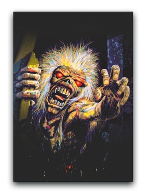Iron Maiden - OBRAZ 80x60 - canvas plakat rock