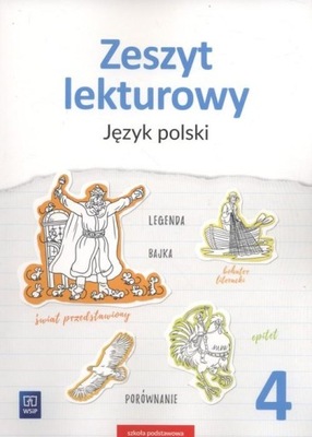 Język polski Klasa 4 Zeszyt lekturowy WSiP