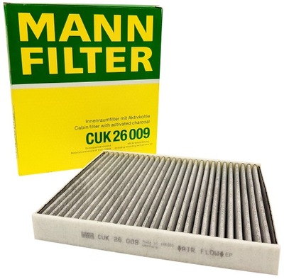 MANN FILTRE DE CABINE CUK26009 POUR AUDI SEAT SKODA VW CUPRA - milautoparts-fr.ukrlive.com