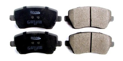 PADS BRAKE NISSAN DACIA RENAULT MICRA K12 DUSTER NOTE CLIO III FRONT - milautoparts-fr.ukrlive.com