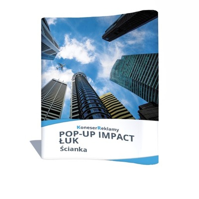 Ścianka z grafiką Impact Pop-up ścianka łukowa 3x2