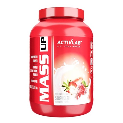 ACTIVLAB MASS UP 2kg GAINER ODŻYWKA NA MASĘ BIAŁKO