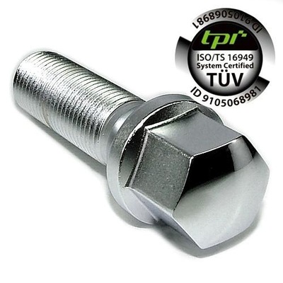 VIS KUTE CHROME 12X1,5X24 24MM OPEL ASTRA J K - PREMIUM TPI TUV 20SZT - milautoparts-fr.ukrlive.com