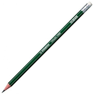 Ołówek Stabilo Techniczny Szkolny HB z gumką