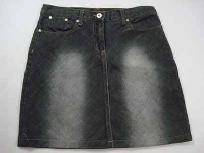 CIENIOWANA spódnica jeansowa RIVER ISLAND r.38