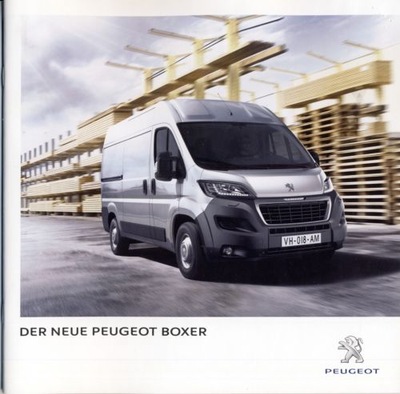 Peugeot Boxer prospekt 2014 