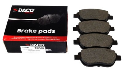 PADS BRAKE FRONT PEUGEOT 307 1.6 2.0 HDI 283 - milautoparts-fr.ukrlive.com