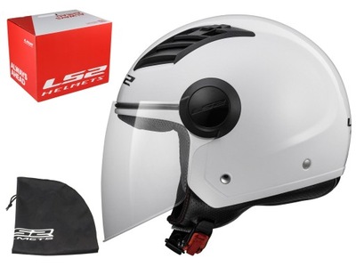 KASK LS2 OF562 AIRFLOW SOLID WHITE POŁYSK L