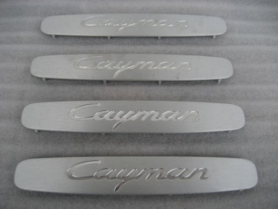 Porsche cayman 981 накладки пороговые фото №1