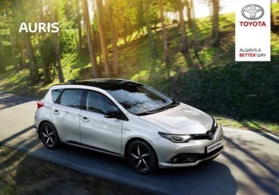 Toyota Auris prospekt 2017 Węgry - milautoparts-fr.ukrlive.com