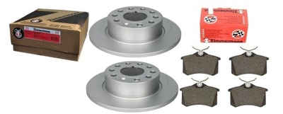 DISCS PADS REAR FOR SEAT LEON TOLEFOR ZIMMERMANN - milautoparts-fr.ukrlive.com