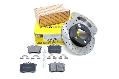 SPORTS TYPE DISCS PADS REAR VW BORA I 1998-2004R. - milautoparts-fr.ukrlive.com