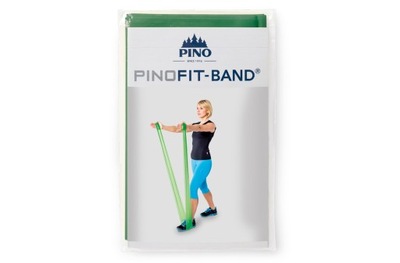 PINOFIT band zielona guma do ćwiczeń 2m