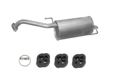 SILENCER END NISSAN MICRA K12 1.0 1.2 1.4KOMPLET - milautoparts-fr.ukrlive.com