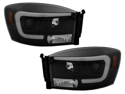 Фара фара дневные ходовие огни  led трубка  dodge ram 2006- фото №1