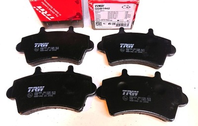 TRW GDB1442 PADS BRAKE FRONT RENAULT MASTER - milautoparts-fr.ukrlive.com