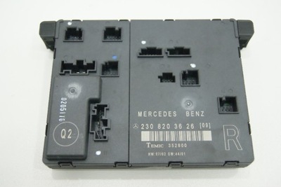 Модуль двері a2308203626 mercedes sl r230 02- фото №1