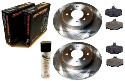 DISCS PADS NISSAN PRIMERA P11 WP11 1998-2002 REAR SET 278MM - milautoparts-fr.ukrlive.com