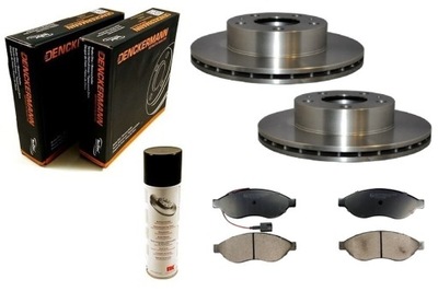 DISCS PADS CITROEN JUMPER FIAT DUCATO PEUGEOT BOXER 2006- FRONT 280MM 28 - milautoparts-fr.ukrlive.com